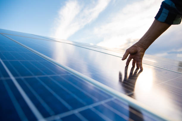 Professional solar panel installation